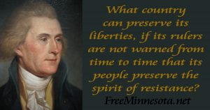 Jefferson Preserve the spirit of resistance