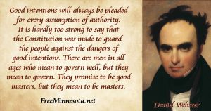 Daniel Webster Quote on Authority