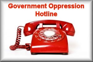 Government Oppression Hotline